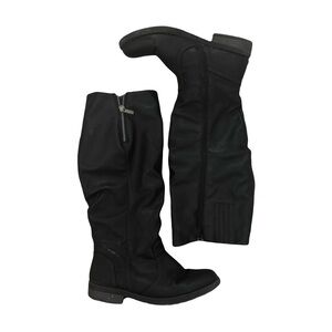 Black Knee-High Boots